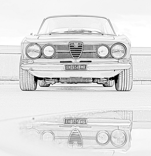 Quadro Alfa Romeo GT