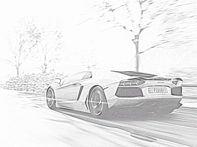Quadro Lamborghini Aventador